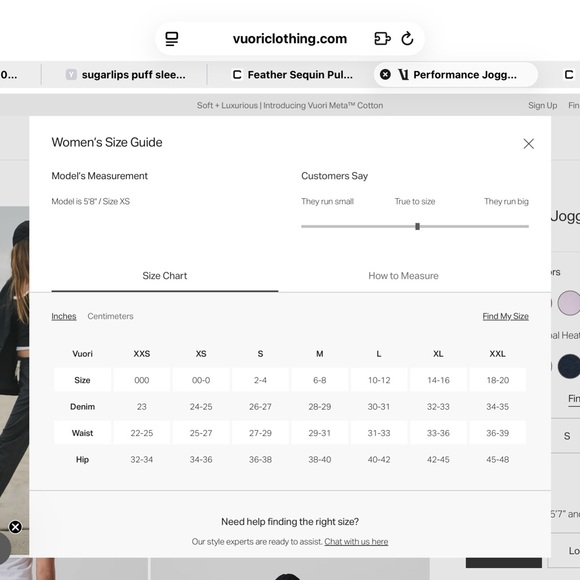 Vuori Women’s Performance Joggers - Picture 6 of 7